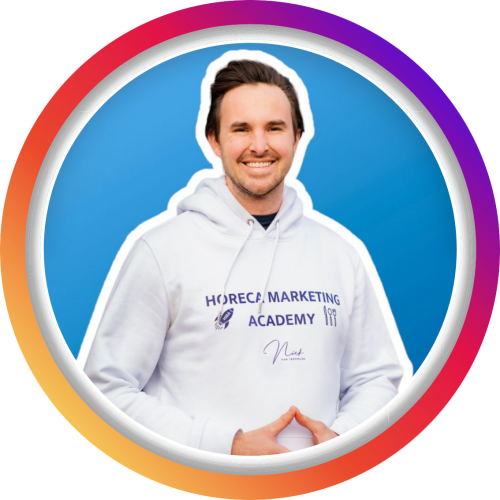 Nick van Teeffelen, oprichter van Horeca Marketing Academy